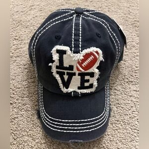 Football baseball cap